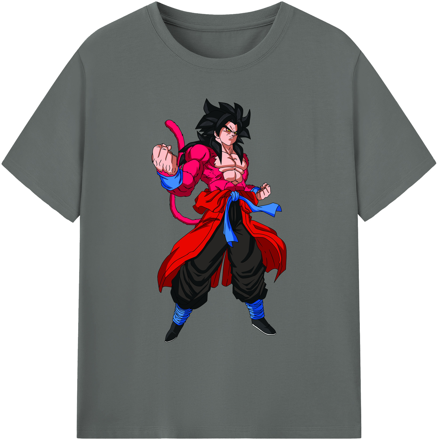 （画像用） ドラゴンボール 孫悟空（そん ごくう）Son Goku カカロット DRAGON BALL Kakarotto 綿100％ メンズ半袖Tシャツ｜肌触りやわらか＆通気性